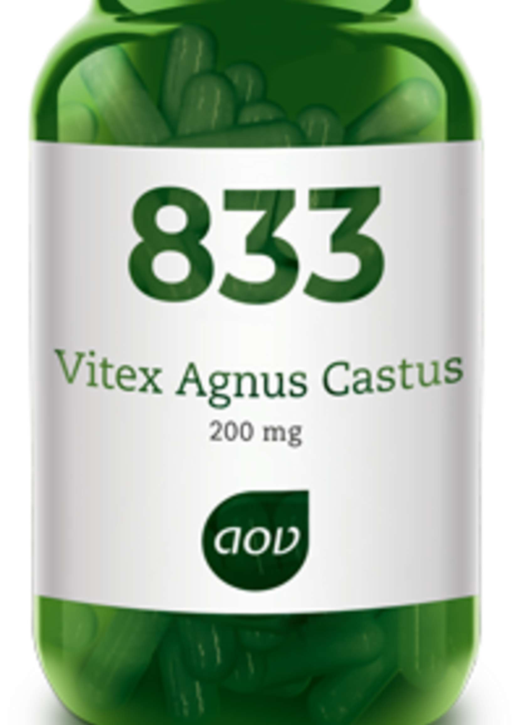 AOV 833 Vitex Agnus Castus 200mg 60 capsules