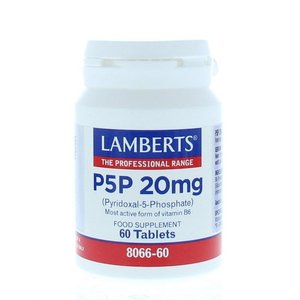 Lamberts P5P Pyridoxaal-5-Phosfaat 20 mg 60 tablets