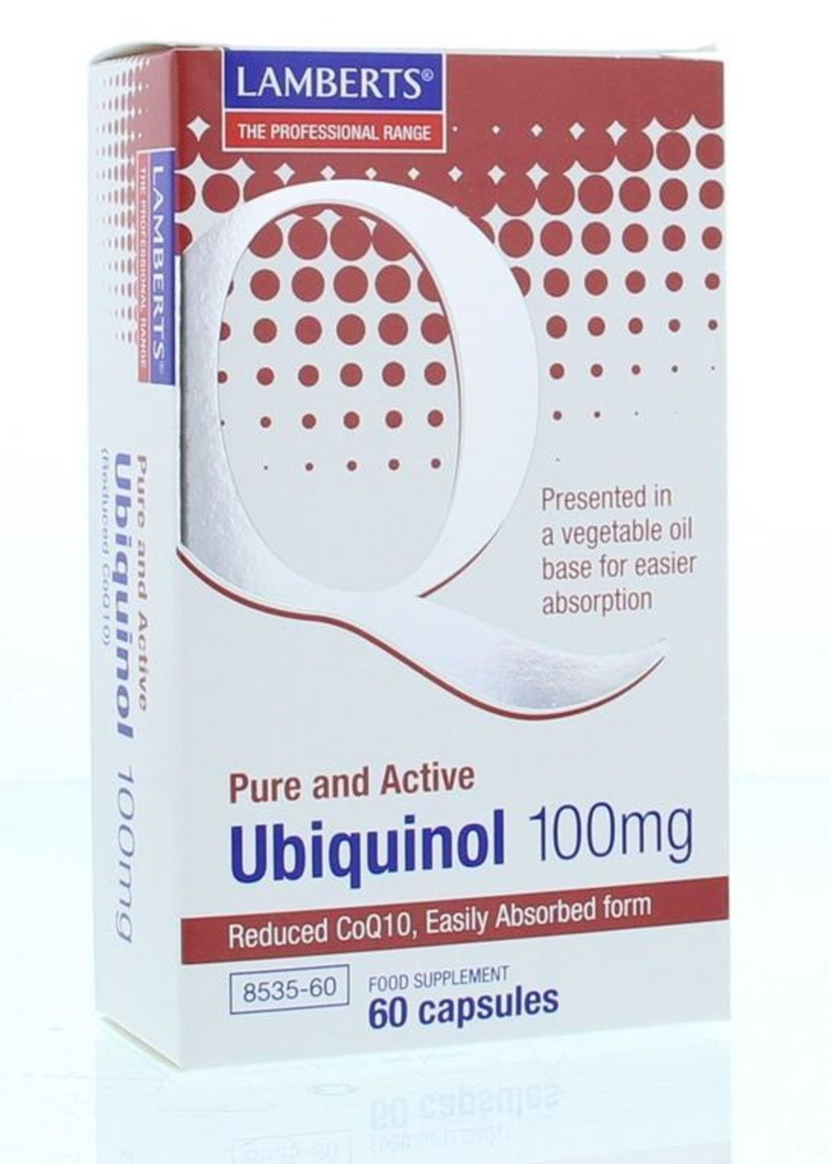 Lamberts Ubiquinol Reduced CoQ10 100 mg 60 capsules