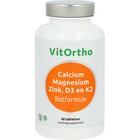 Vitortho Calcium Magnesium Zink D3 en K2 60 tab