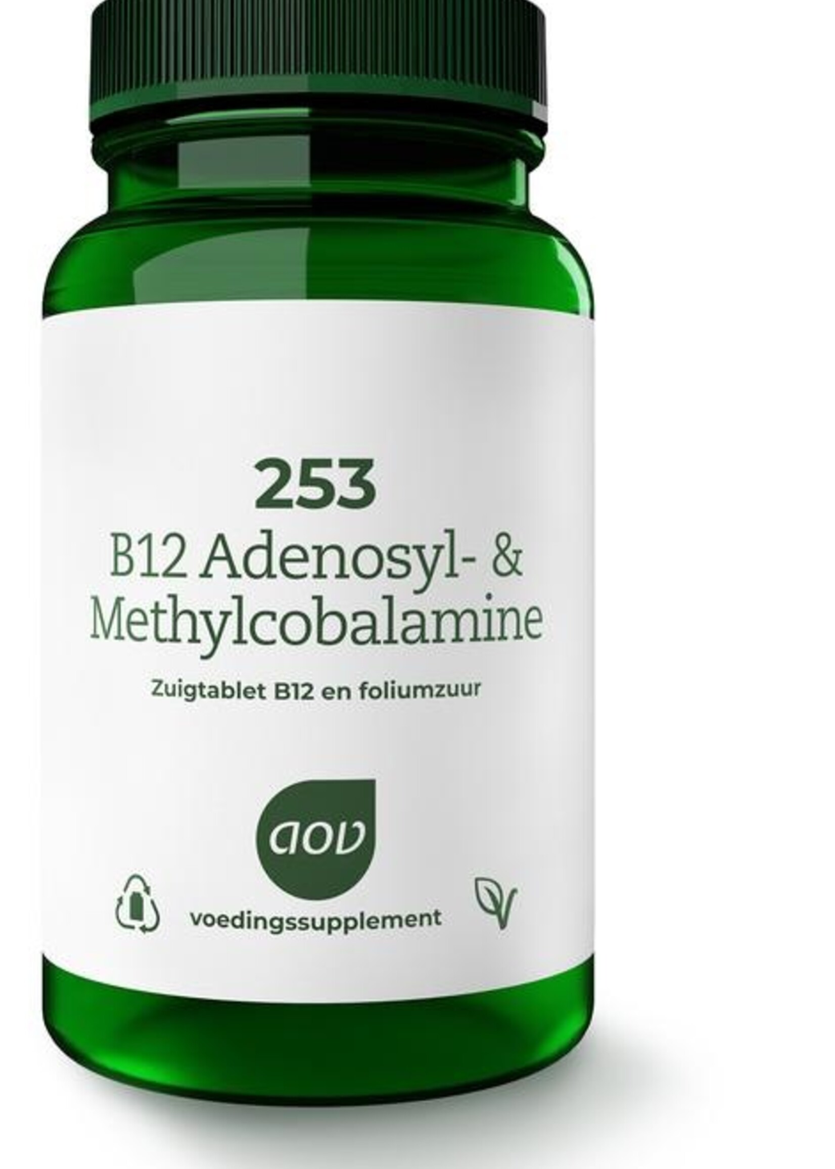 AOV 253 B12 Adenosyl- & Methylcobalamine 60 zuigtabletten