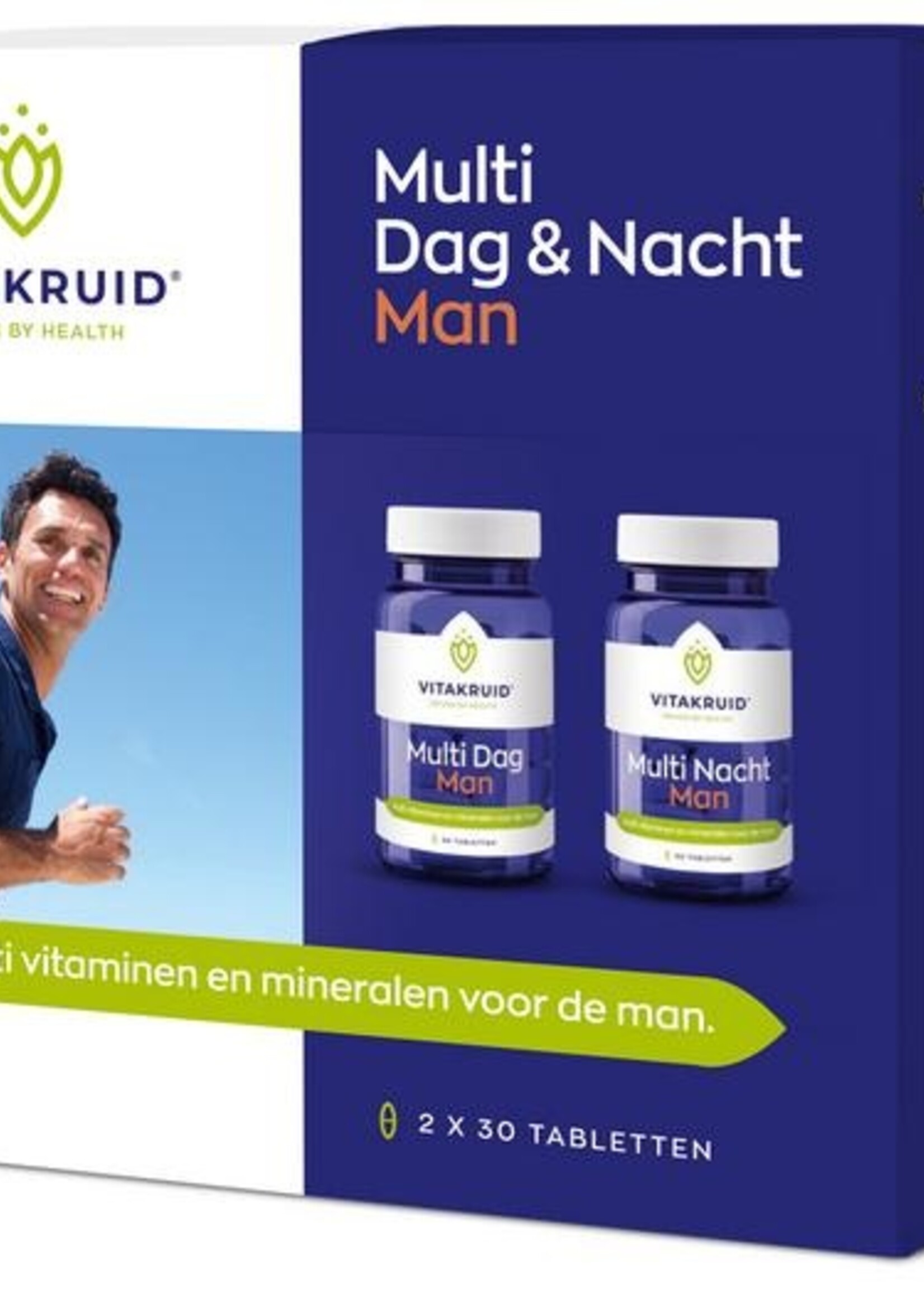 Vitakruid Multi Dag & Nacht Man 2 x 30 tabletten