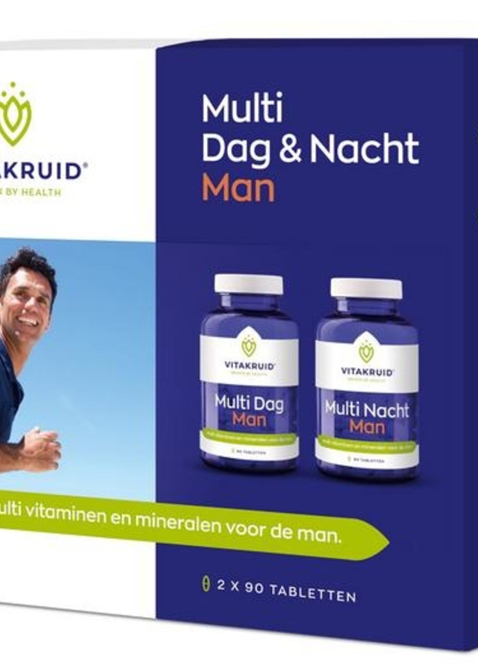 Vitakruid Multi Dag & Nacht Man 2 x 90 tabletten