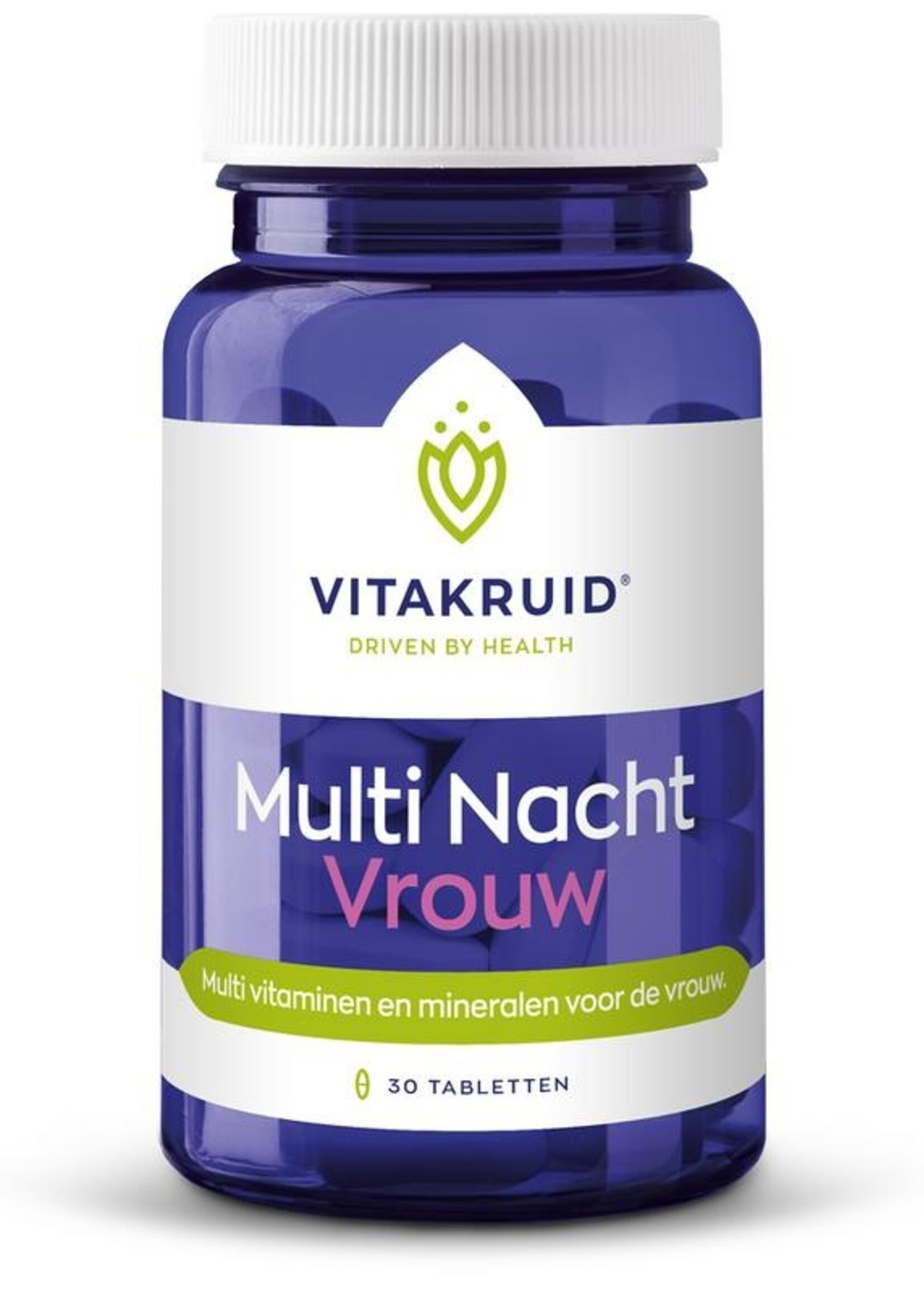 Vitakruid Multi  Nacht Vrouw 30 tabletten