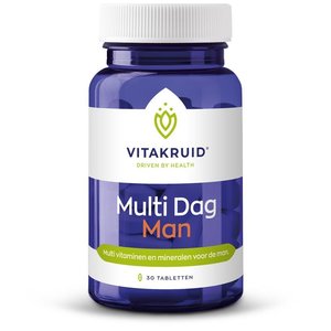 Vitakruid Multi Dag  Man 30 tabletten