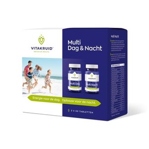 Vitakruid Multi Dag & Nacht 2 x 30 tabletten