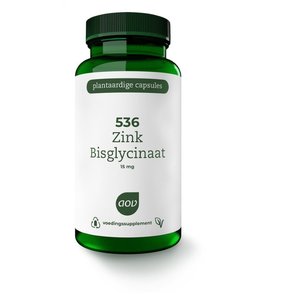 AOV 536 Zink Bisglycinaat 15 mg 120 capsules