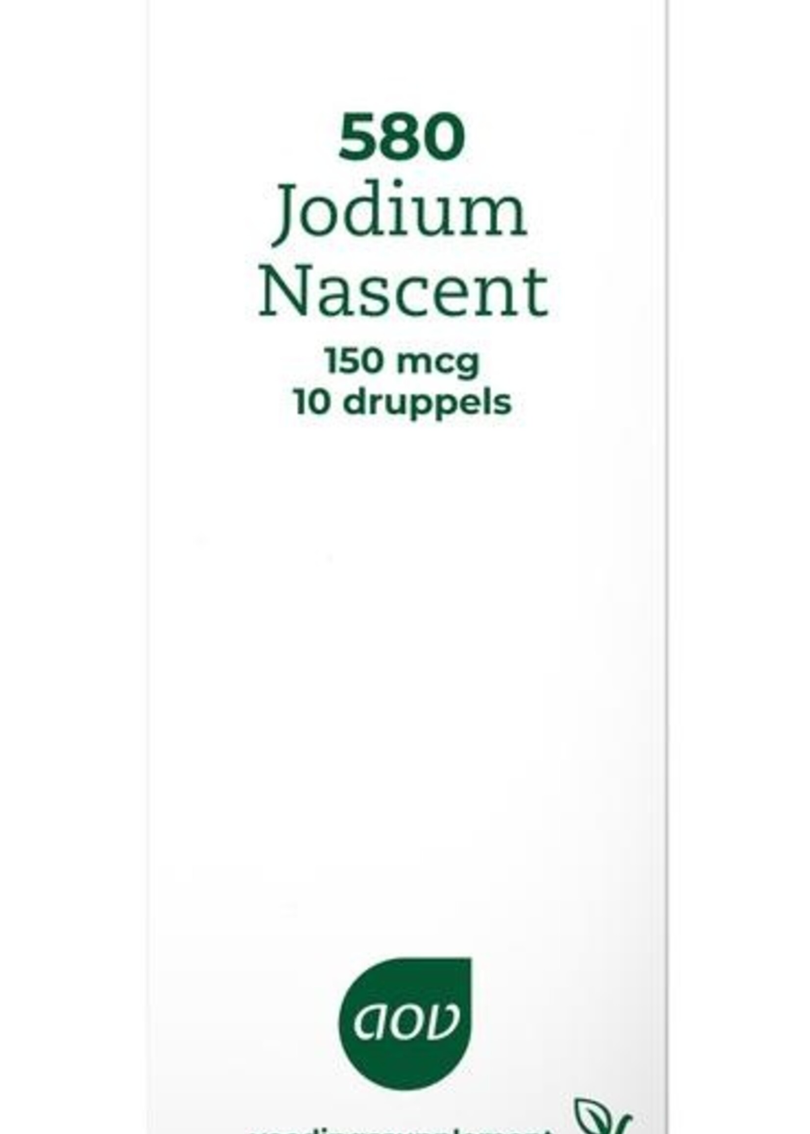 AOV 580 Jodium Nascent 15 ml