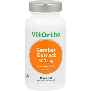 Vitortho Gember Extract 500 mg 60 cap