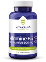 Vitakruid Vitamine B3 Niacinamide 500 mg 90 caps