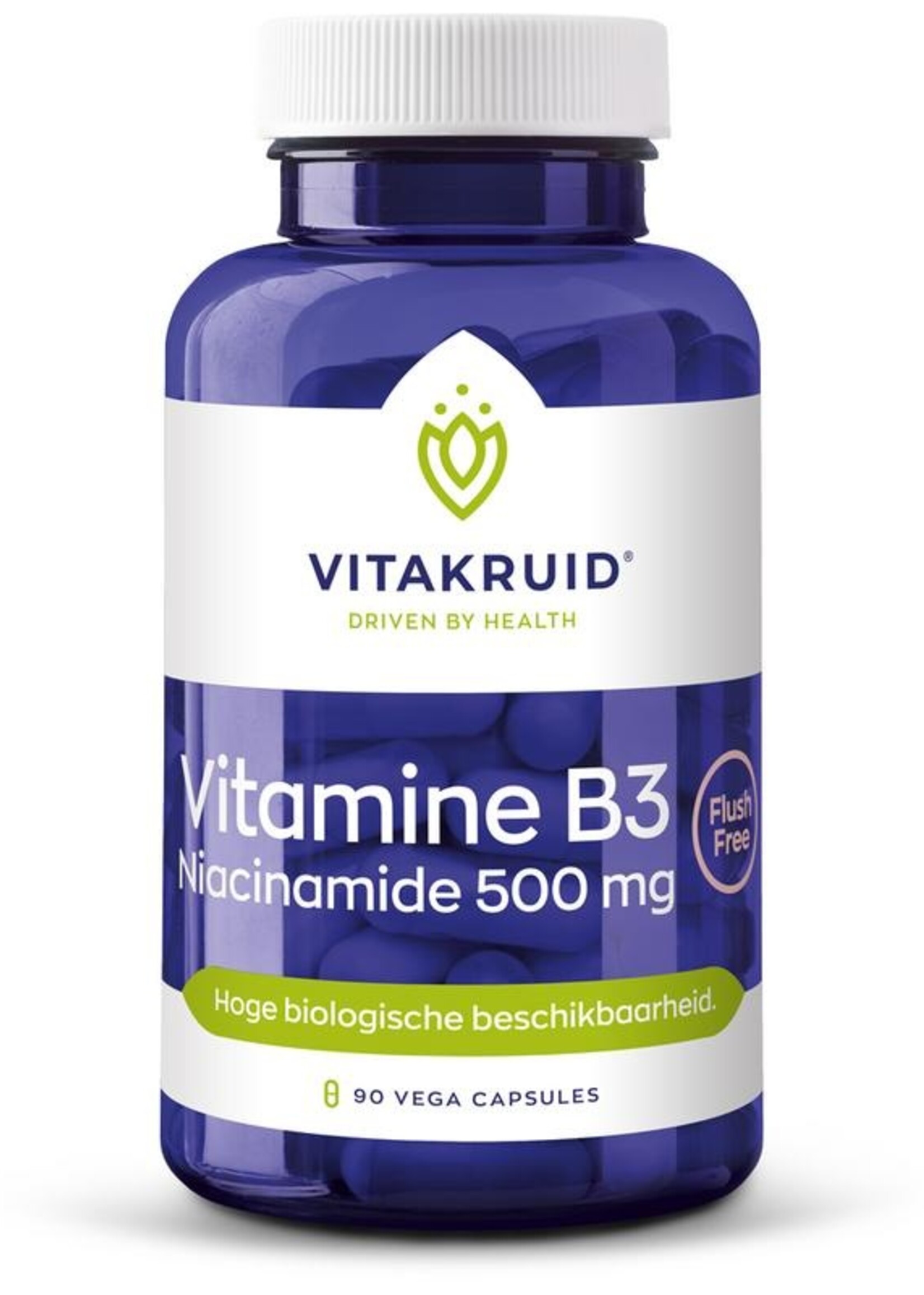 Vitakruid Vitamine B3 Niacinamide 500 mg 90 capsules