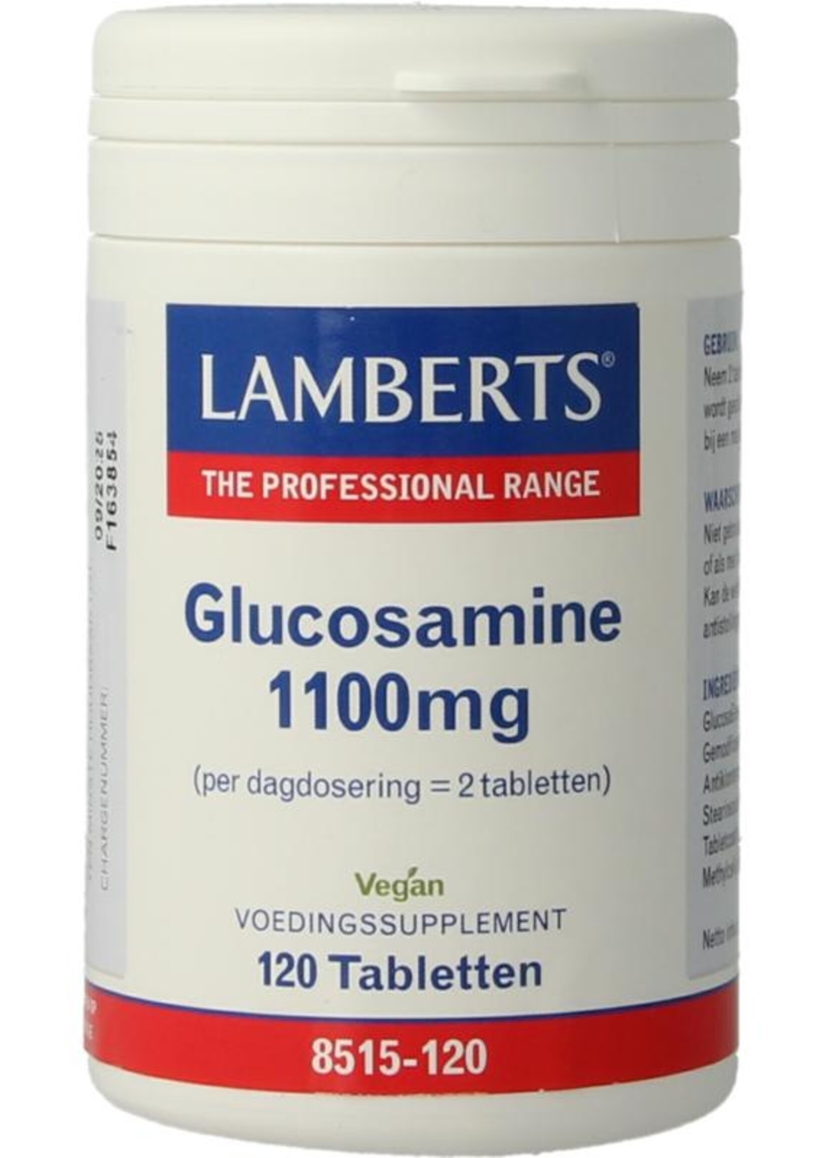 Lamberts Glucosamine 1100mg 120 tabletten