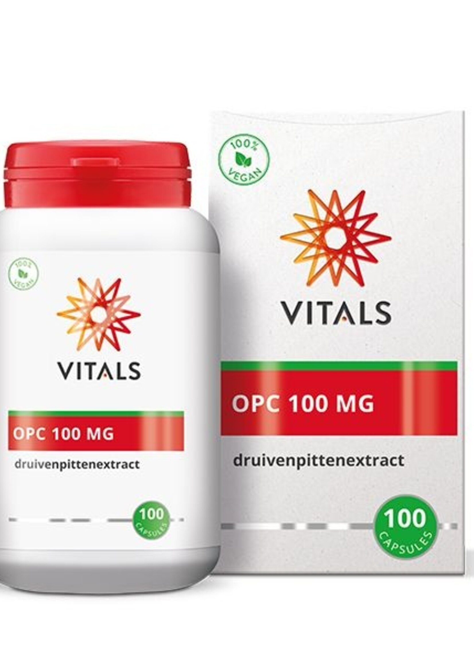 Vitals OPC Druivenpittenextract 100 capsules