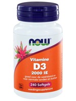 NOW Vitamine D3 2000IE 240 sft