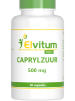 Elvitum Caprylzuur 500 mg 90 v-caps