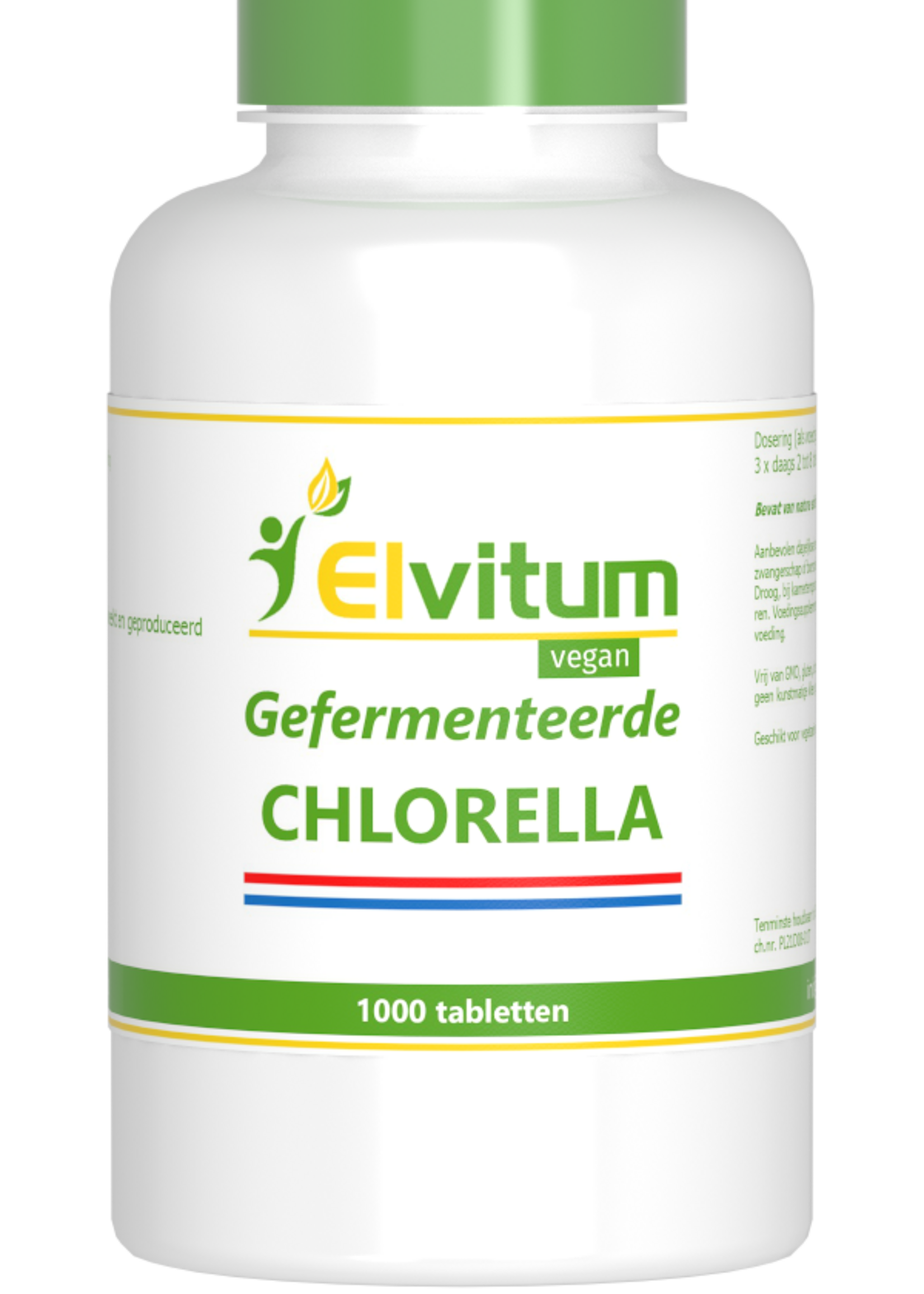 Elvitum Chlorella 250 mg 1000 tabletten