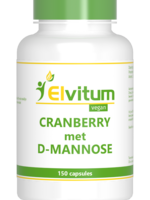 Elvitum Cranberry + D-Mannose 150 v-caps