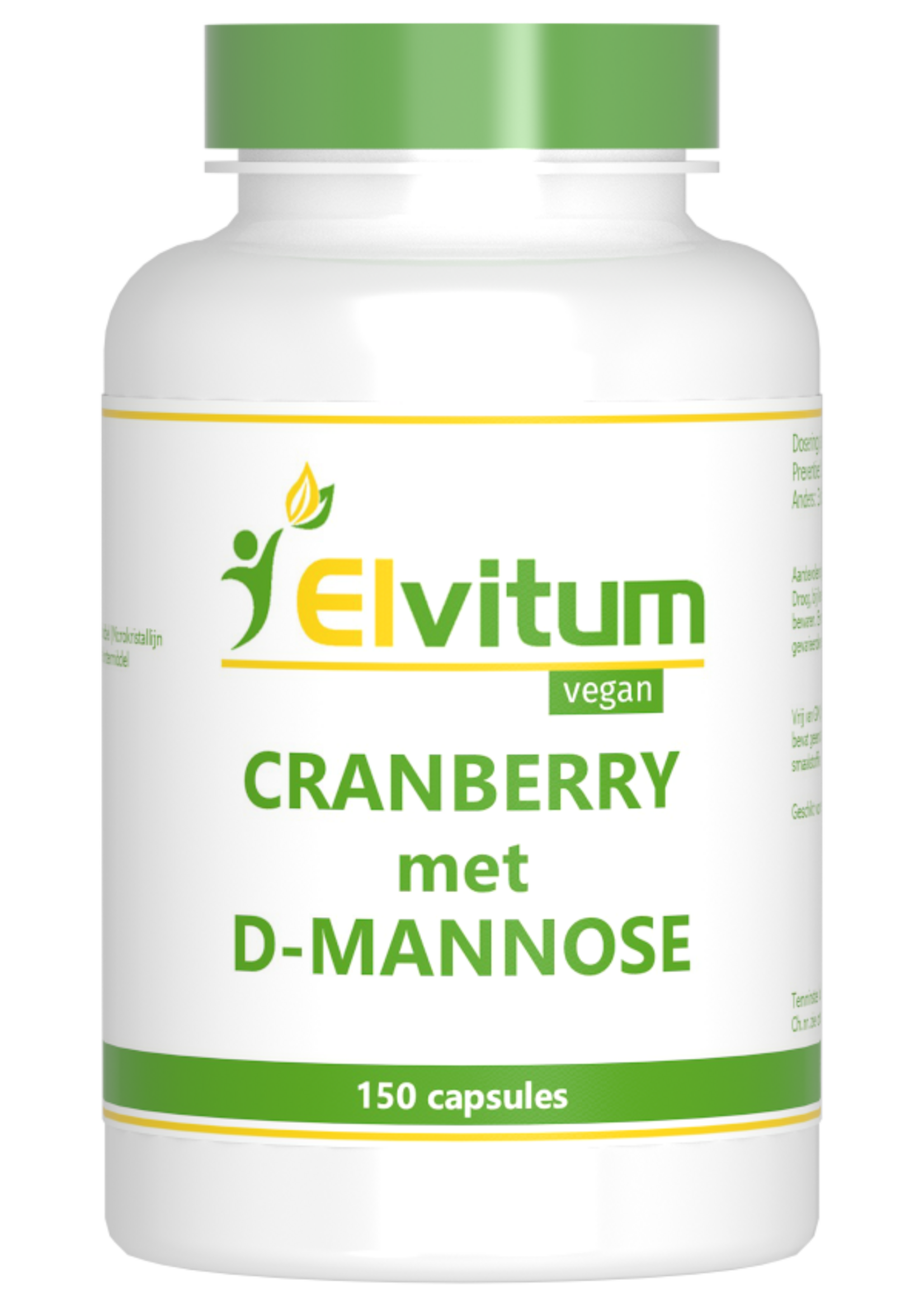 Elvitum Cranberry + D-Mannose 150 v-caps