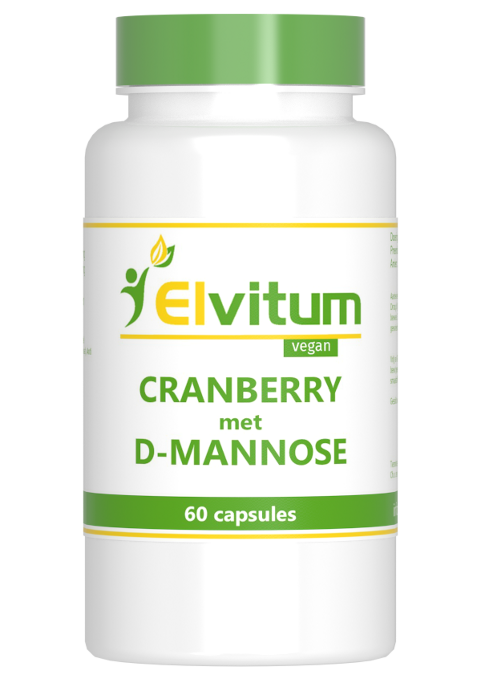 Elvitum Cranberry + D-Mannose 60 v-caps