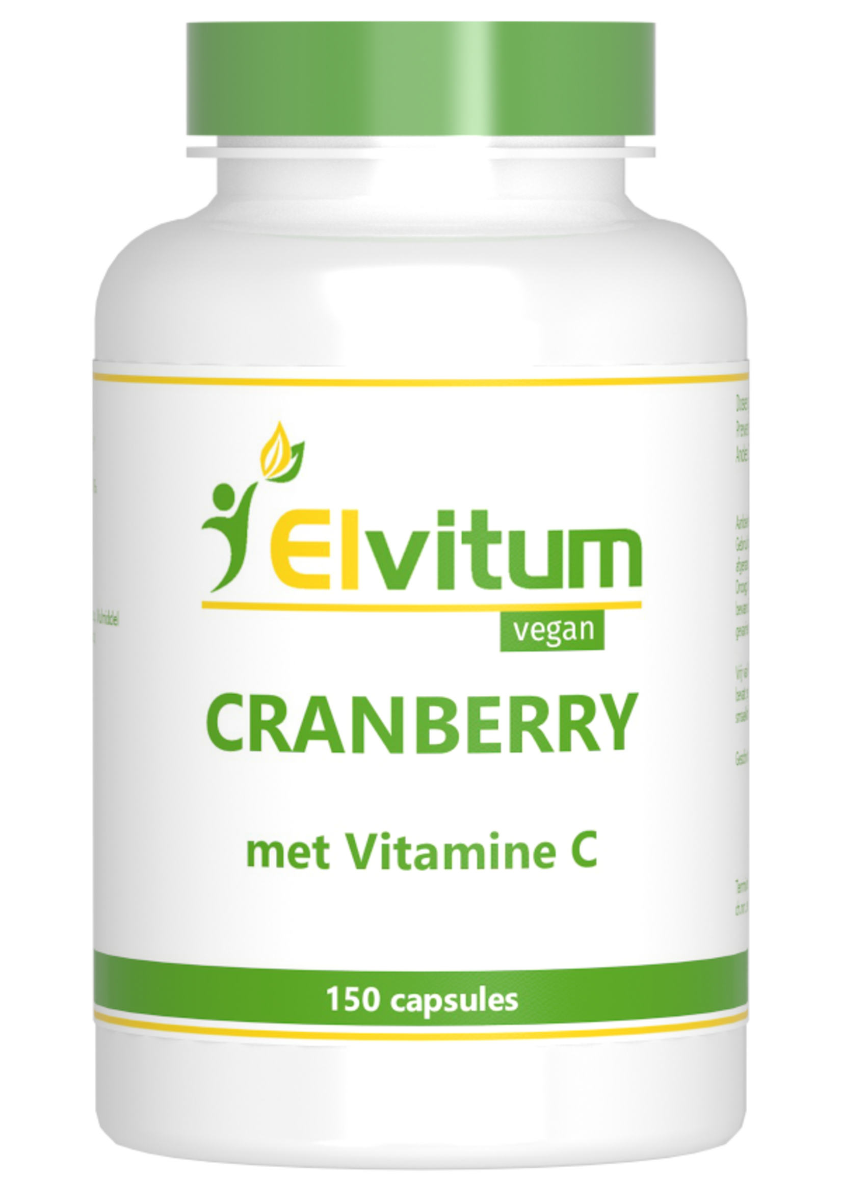Elvitum Cranberry + Vitamine C 150 v-caps
