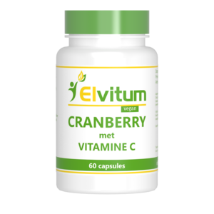 Elvitum Cranberry + Vitamine C 60 v-caps