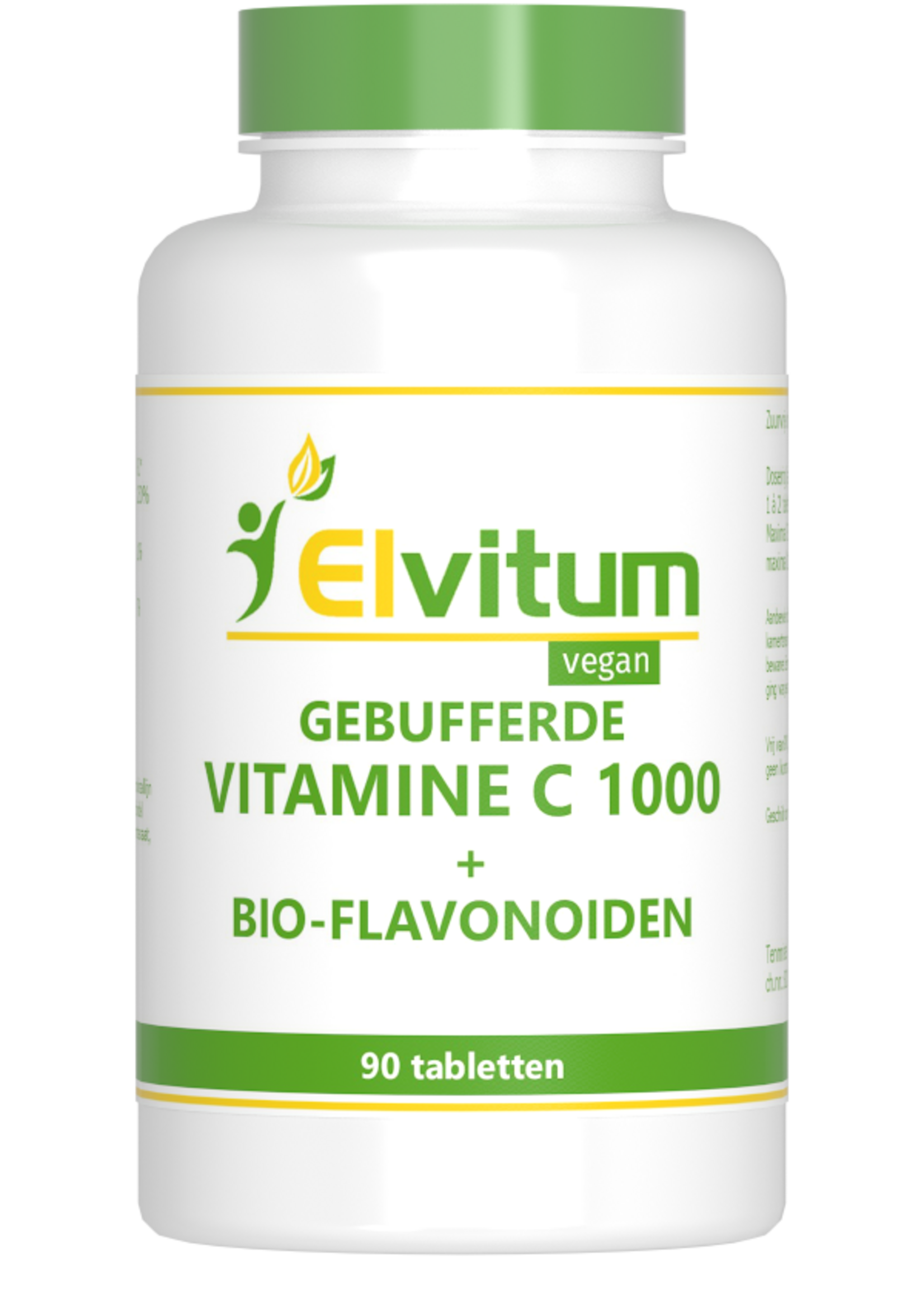Elvitum Gebufferde Vitamine C 1000 mg 90 tabletten