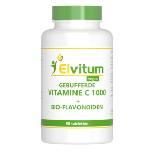 Elvitum Gebufferde Vitamine C 1000 mg 90 tabletten