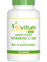 Elvitum Gebufferde Vitamine C 500 mg 180 tab
