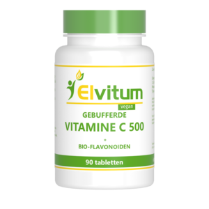 Elvitum Gebufferde Vitamine C 500 mg 90 tabletten