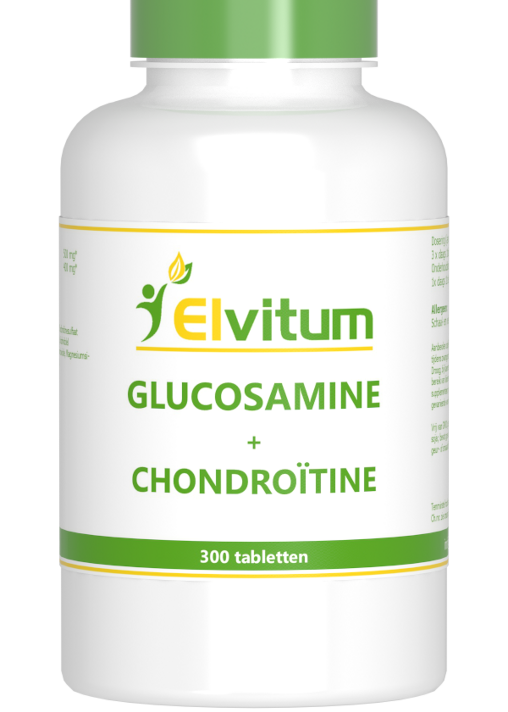 Elvitum Glucosamine - Chondroïtine 5:4 300 tabletten