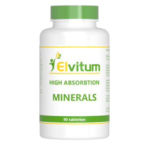 Elvitum High Absorbtion Minerals 90 tabletten