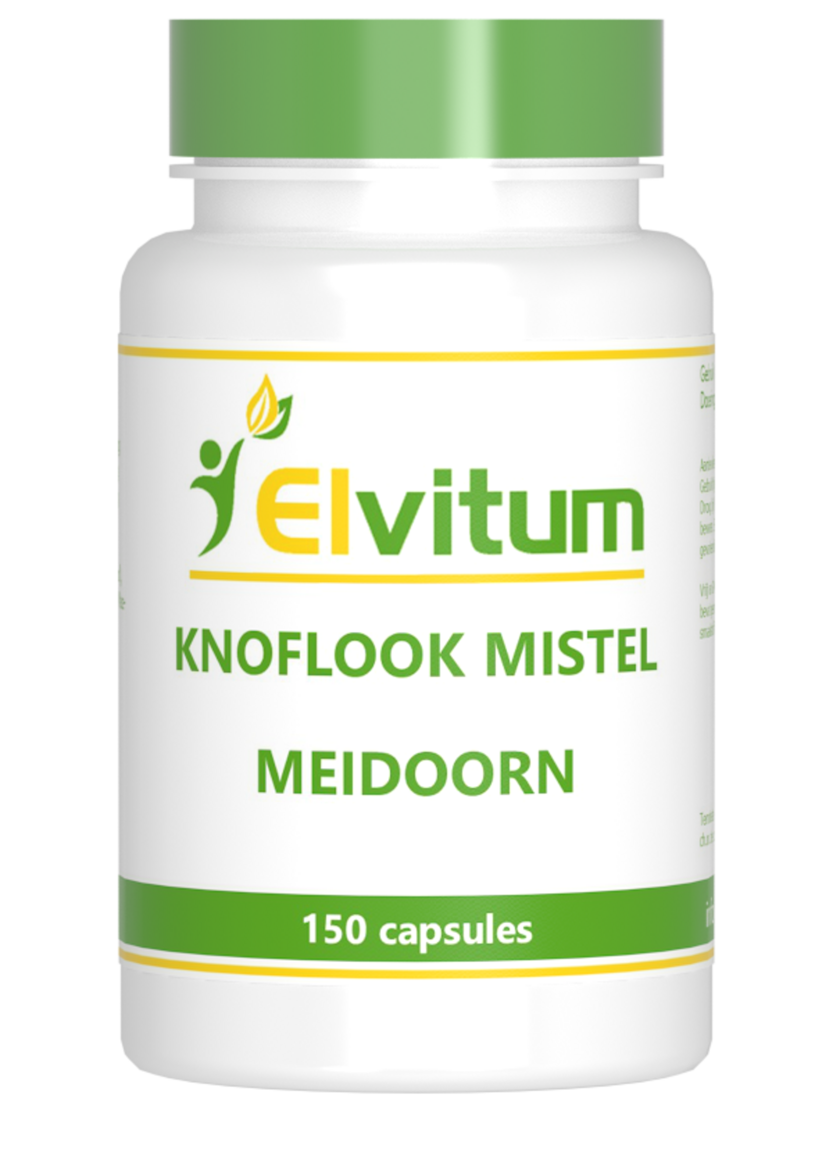 Elvitum Knoflook Mistel Meidoorn 150 capsules
