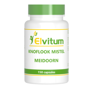 Elvitum Knoflook Mistel Meidoorn 150 capsules