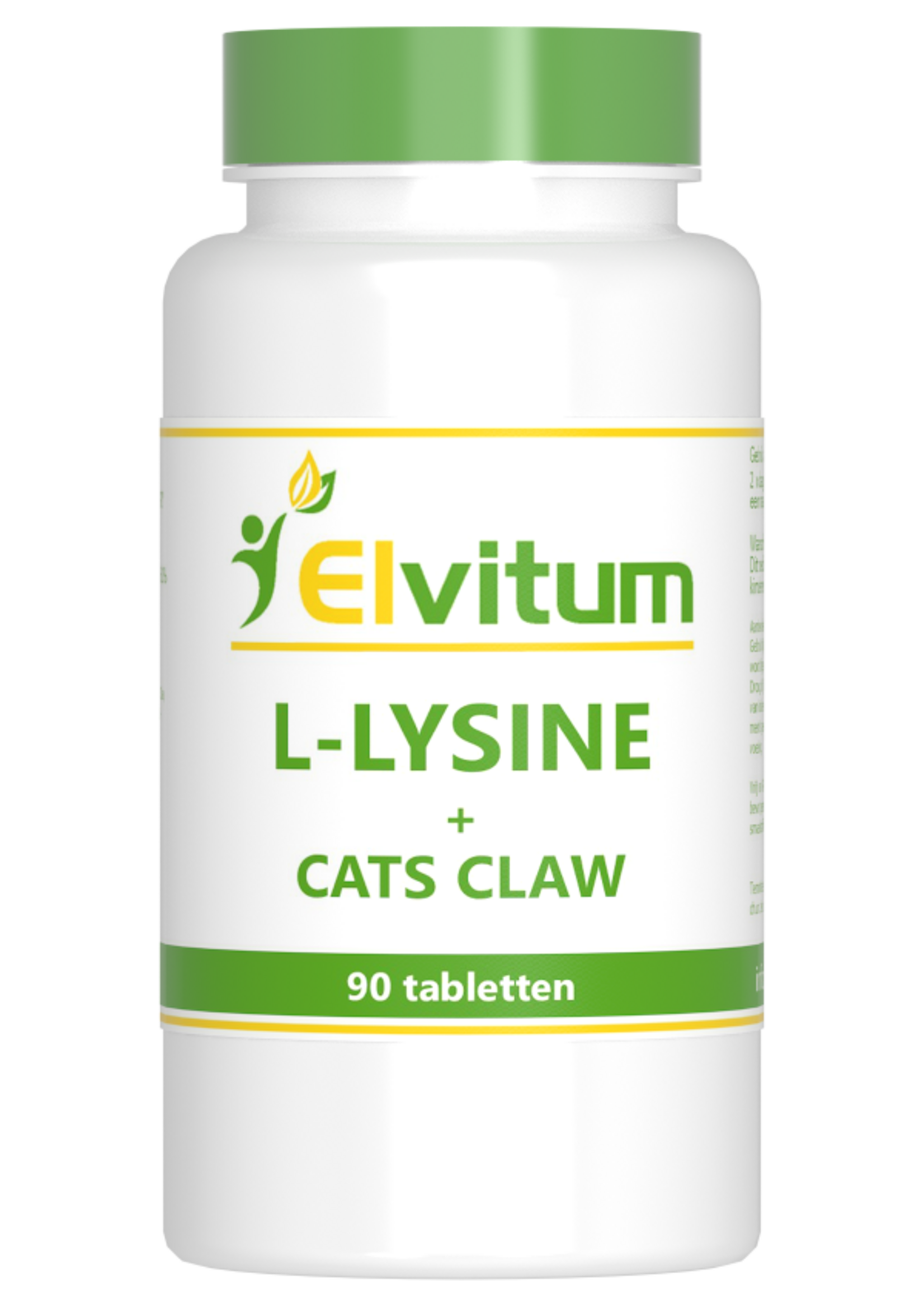 Elvitum L-Lysine Cats Claw 90 tabletten