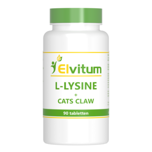 Elvitum L-Lysine Cats Claw 90 tabletten