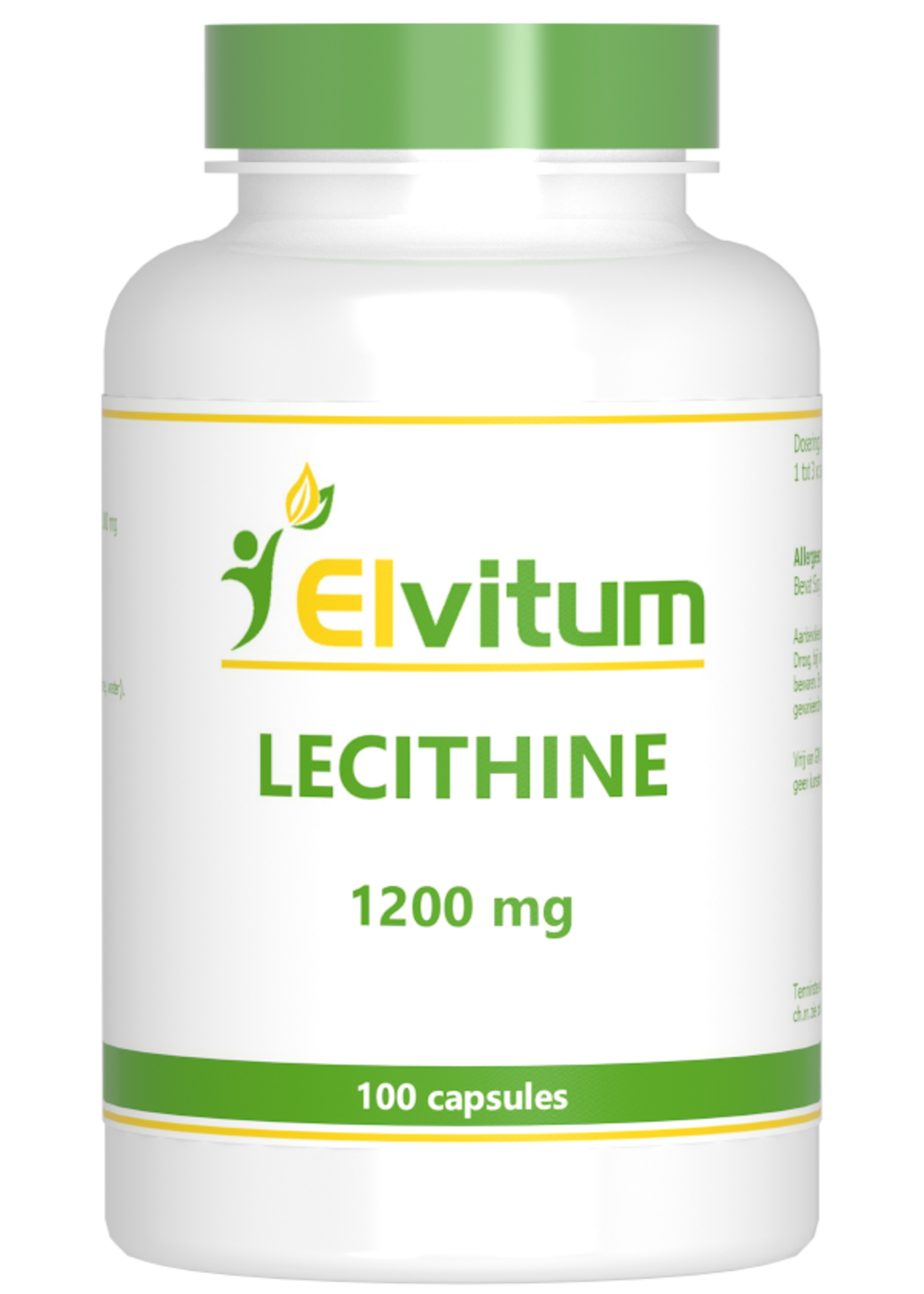 Elvitum Lecithine 1200 mg 100 capsules