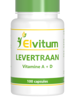 Elvitum Levertraan 100 cap