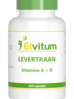 Elvitum Levertraan 400 cap
