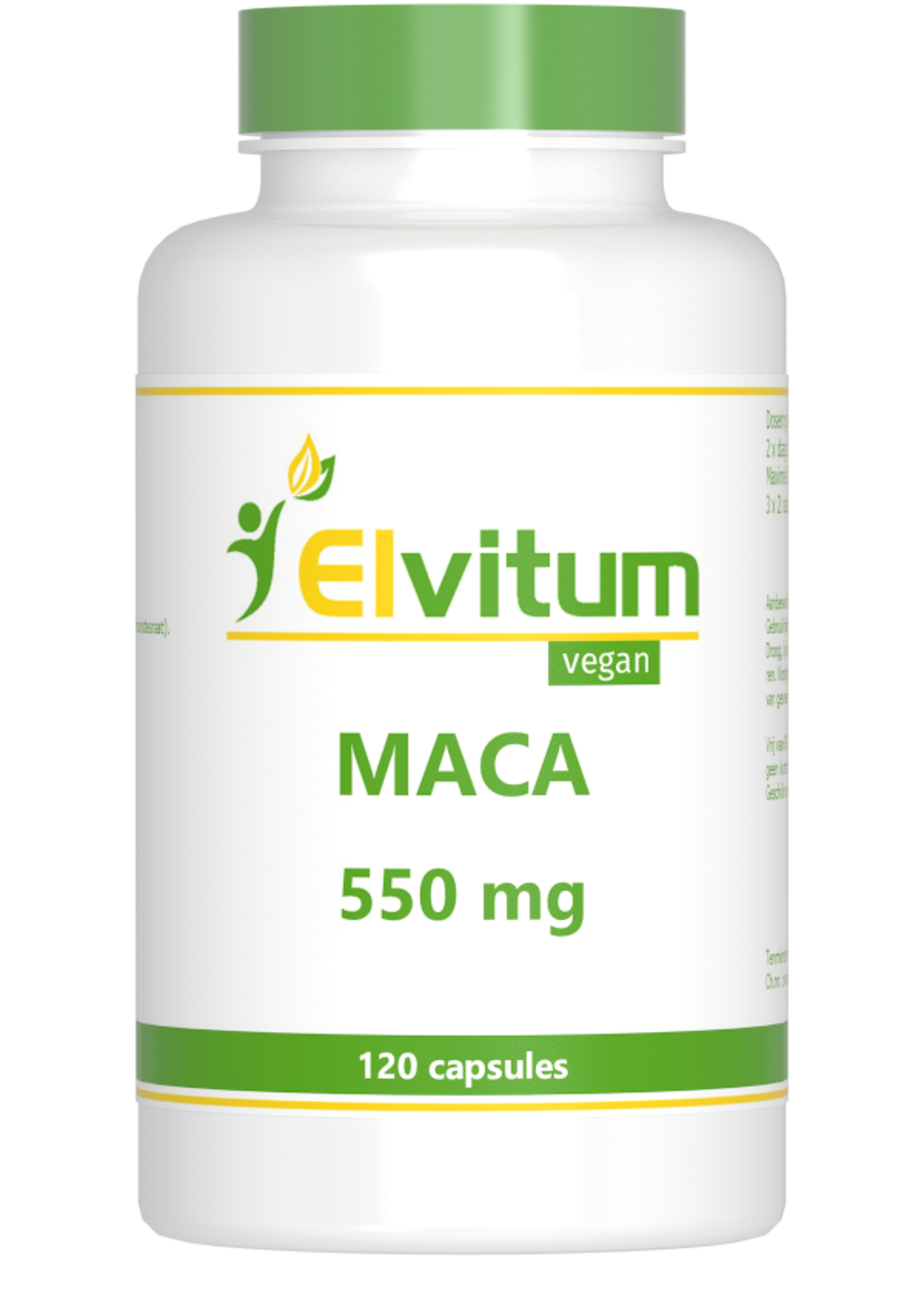 Elvitum Maca 500 mg 120 v-cap