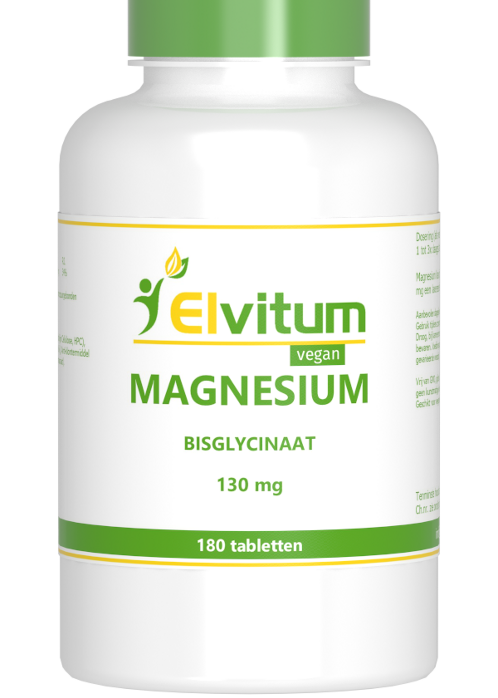 Elvitum Magnesium Bisglycinaat 180 tabletten