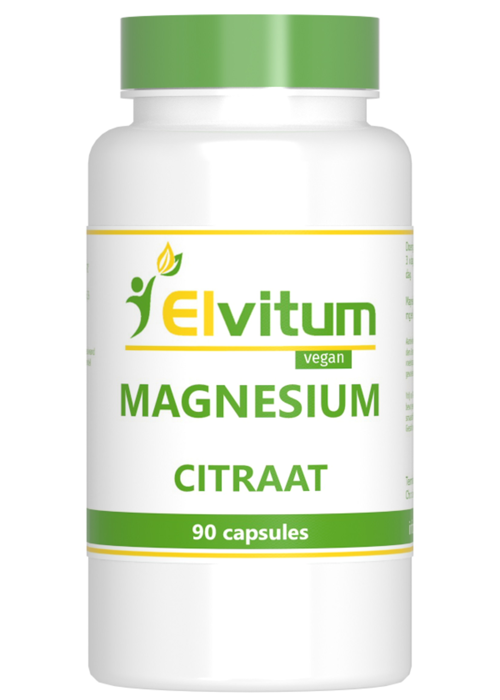 Elvitum Magnesium Citraat 400 mg 90 v-caps
