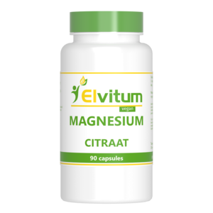 Elvitum Magnesium Citraat 400 mg 90 v-caps