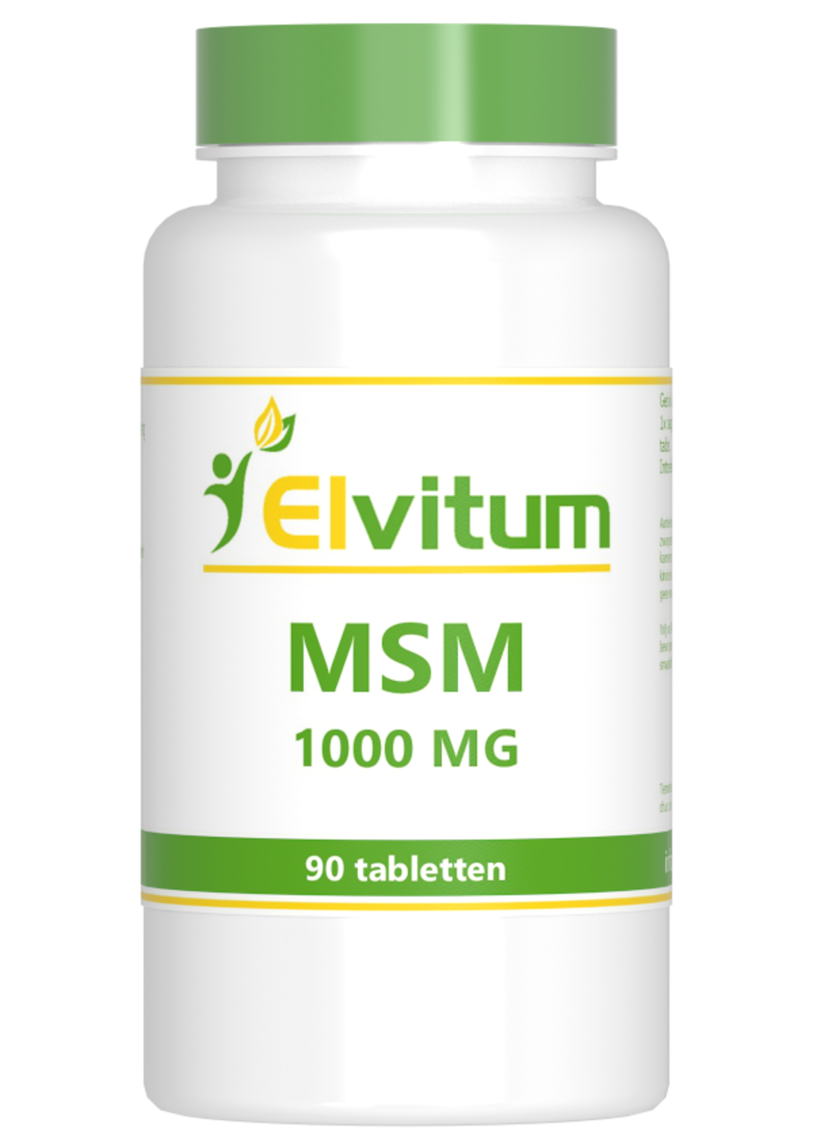 Elvitum MSM 1000 mg Organisch Zwavel 90 tabletten