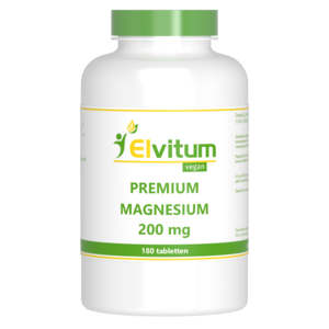 Elvitum Premium Magnesium 200 mg 180 tabletten