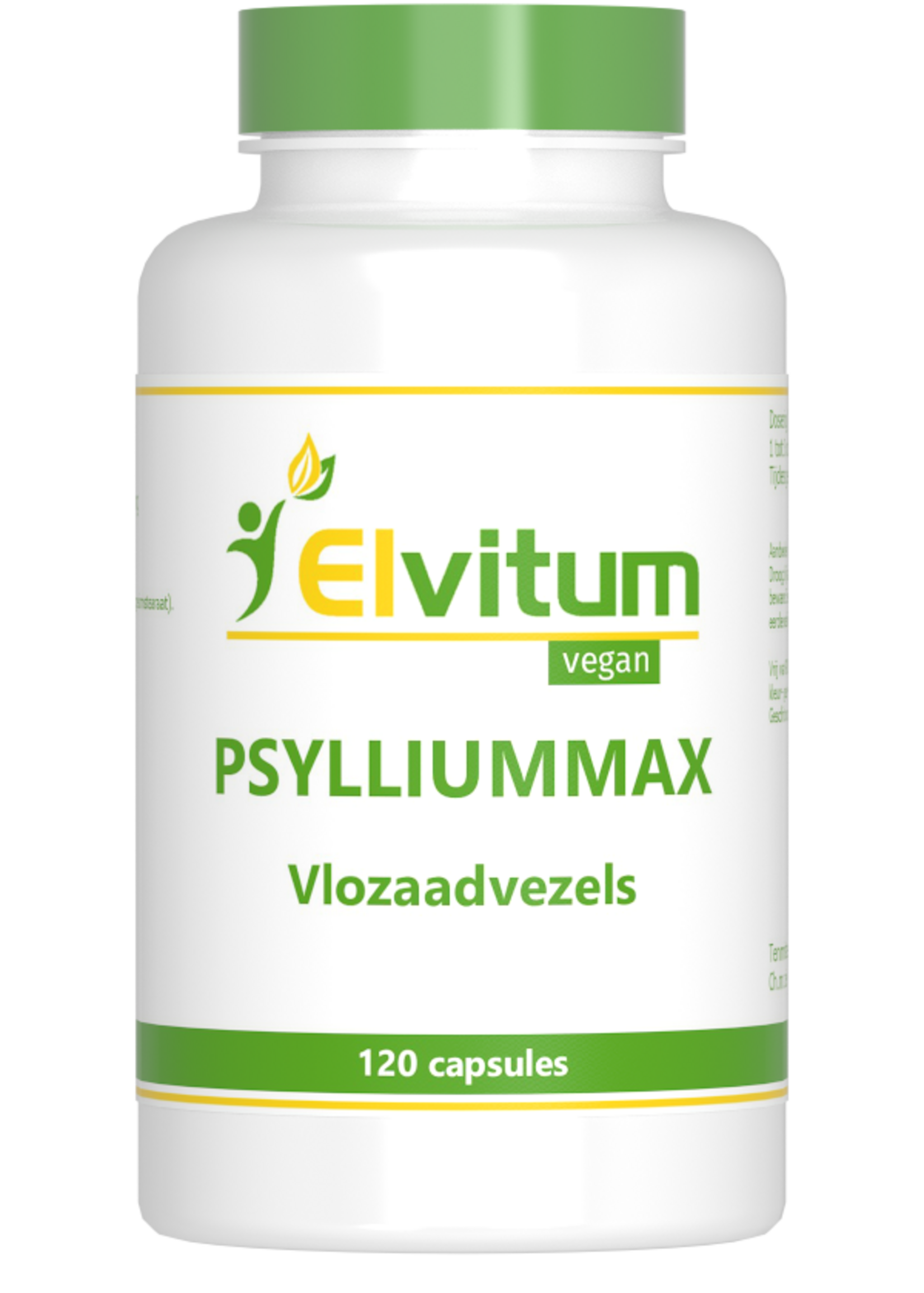 Elvitum PsylliumMax Vlozaadvezels 120 v-caps