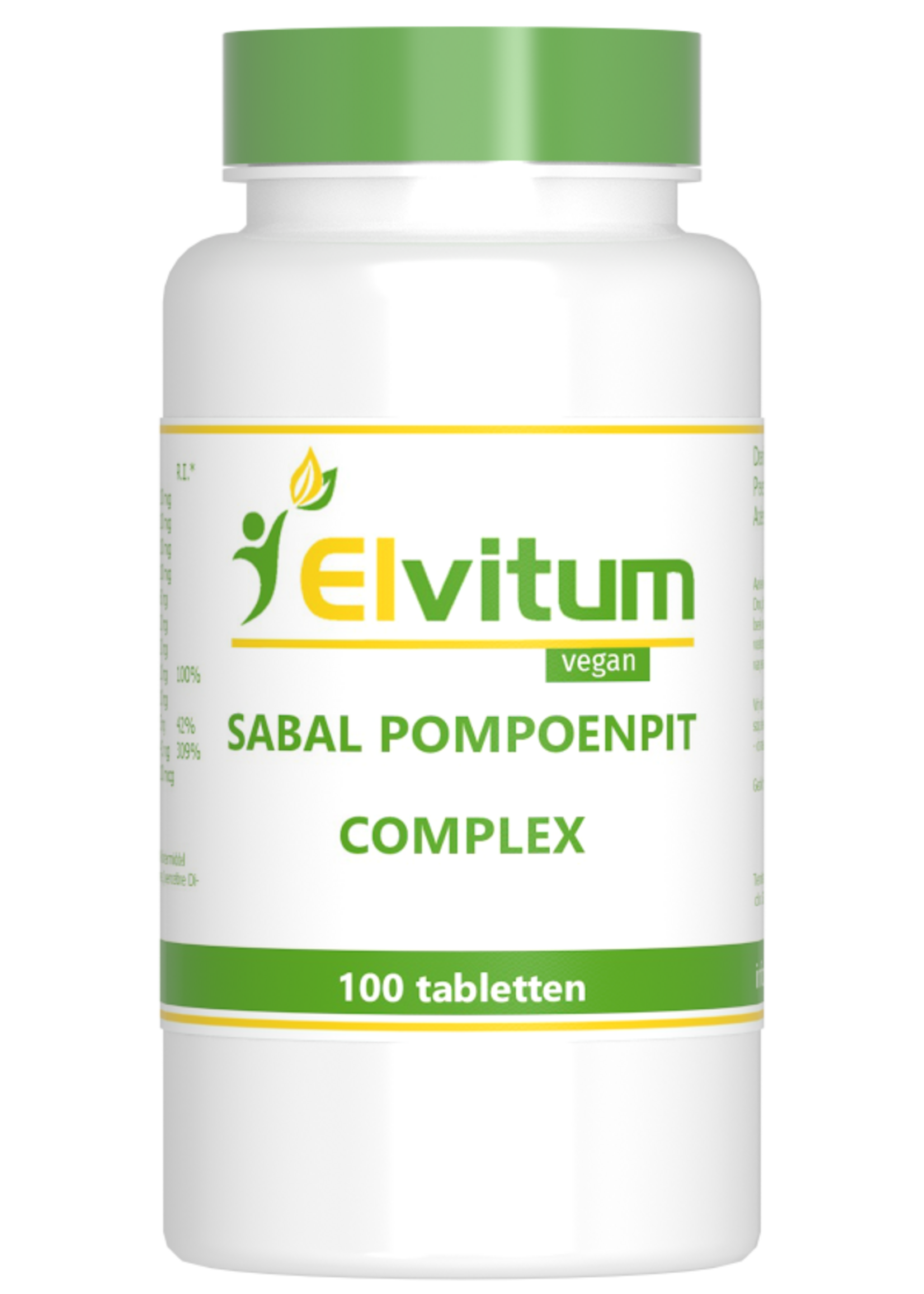 Elvitum Sabal Pompoenpit Complex 100 tabletten