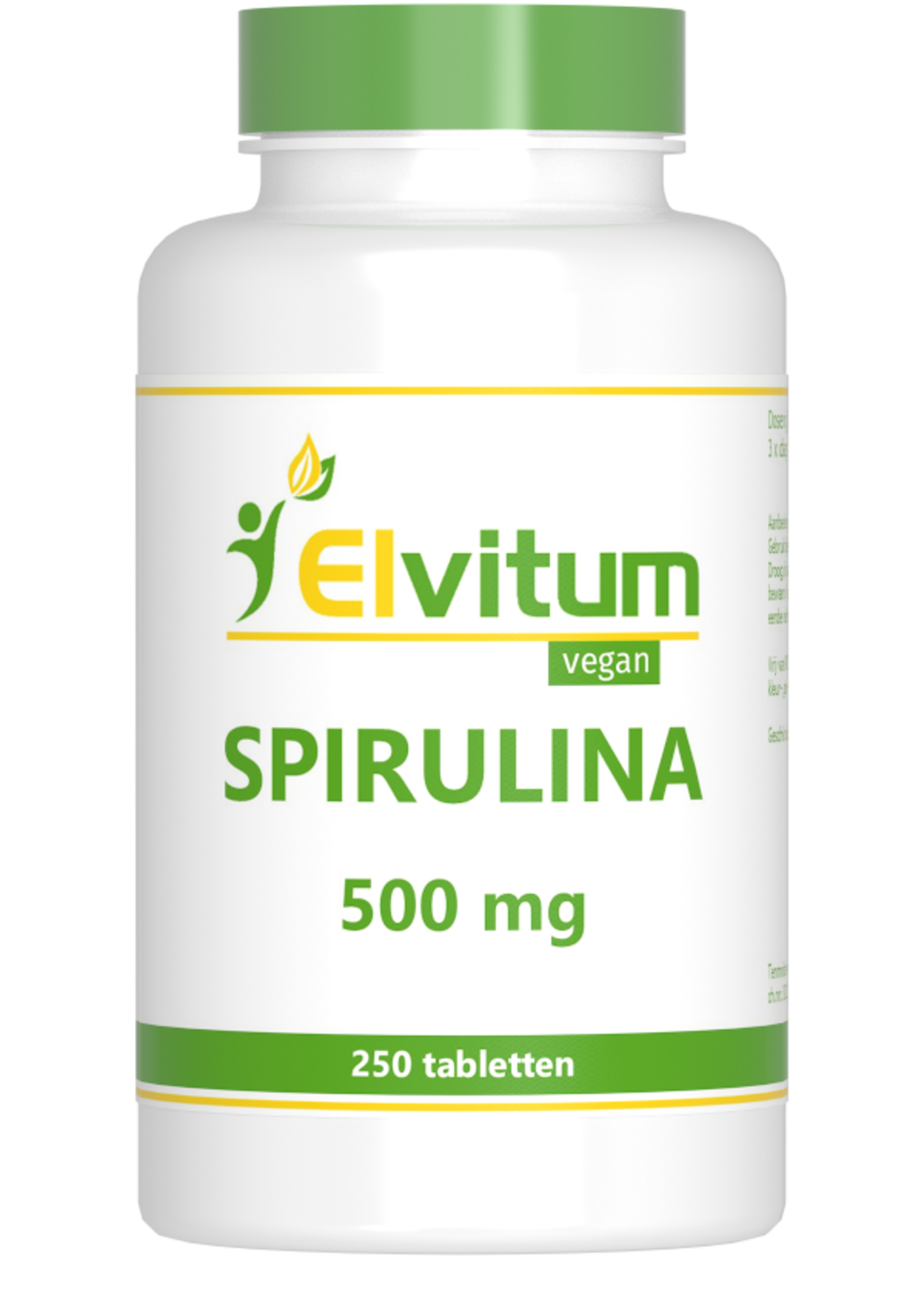 Elvitum Spirulina 500 mg 250 tabletten