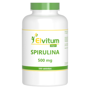 Elvitum Spirulina 500 mg 500 tabletten