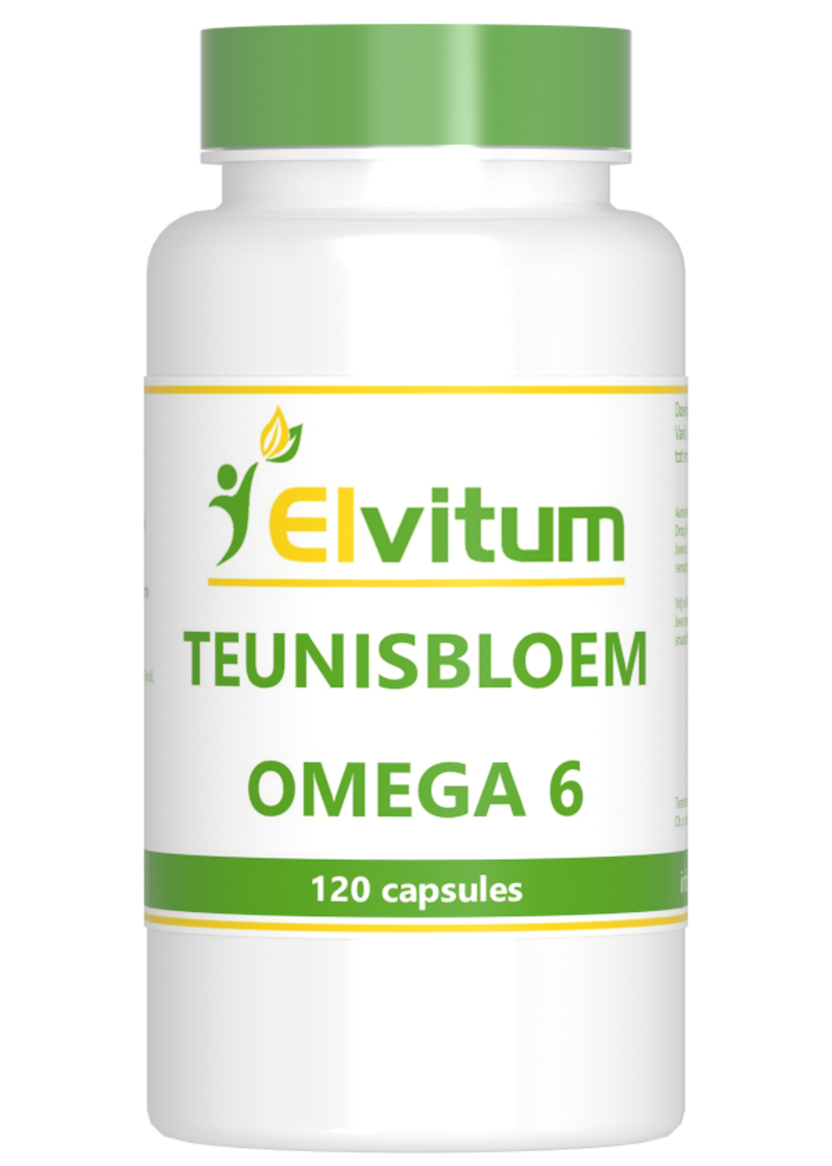 Elvitum Teunisbloemolie Omega-6 120 capsules