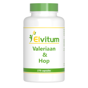 Elvitum Valeriaan en Hop 270 capsules